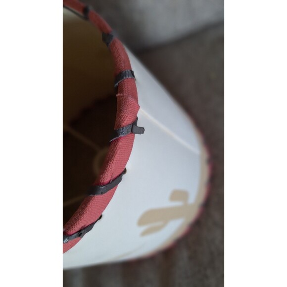 Vintage Western Cowboy Lamp Shades‎ 11 In Round Lamp Shade Lampshade Decor - Picture 9 of 10